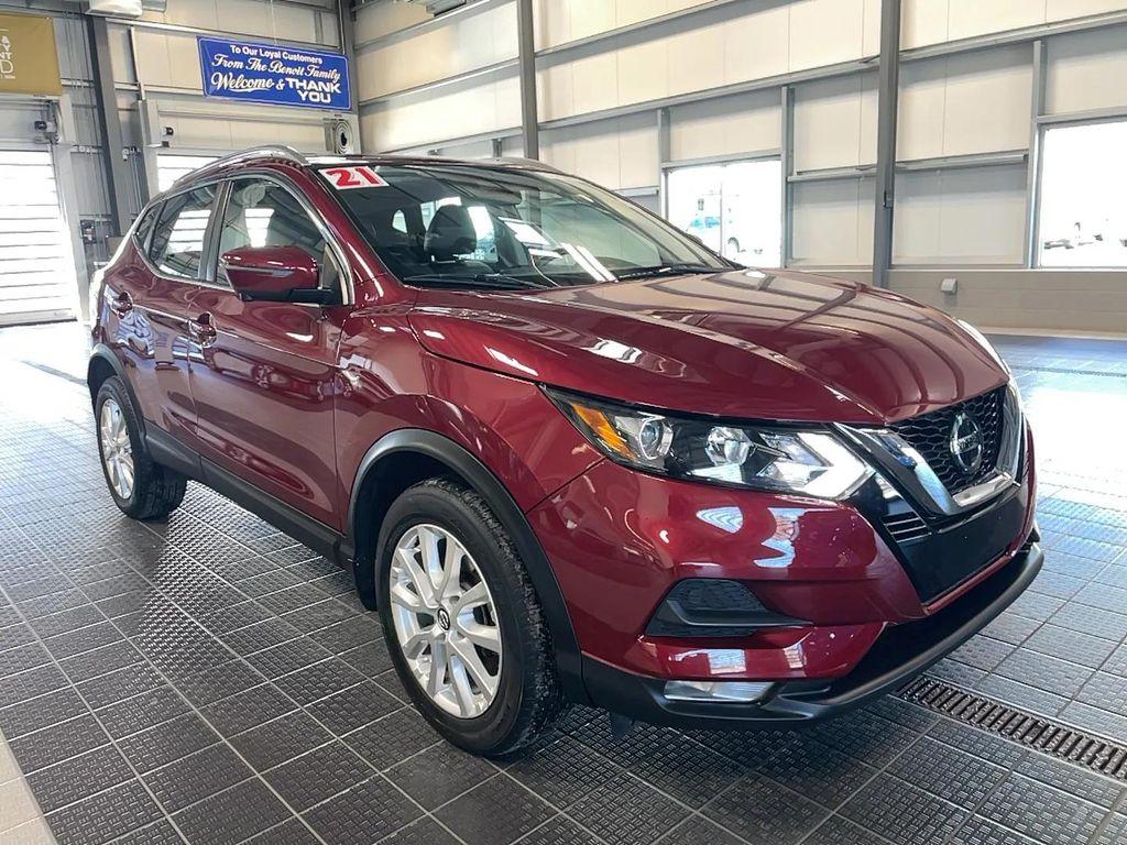 used 2021 Nissan Rogue Sport car, priced at $21,921