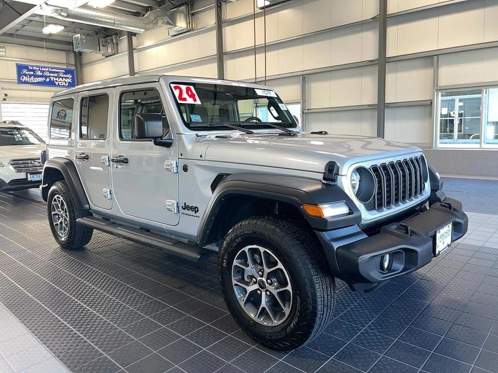 used 2024 Jeep Wrangler car, priced at $40,921