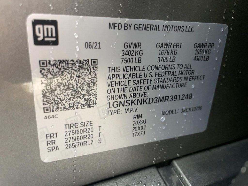 used 2021 Chevrolet Tahoe car, priced at $51,921