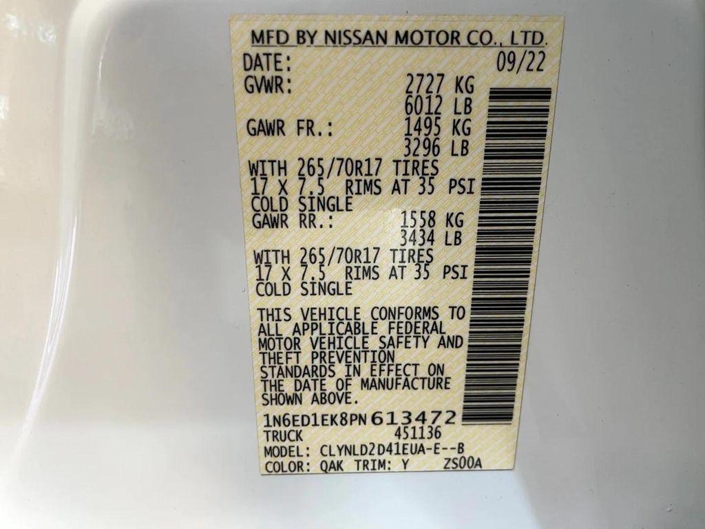 used 2023 Nissan Frontier car, priced at $41,922