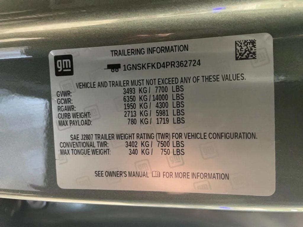 used 2023 Chevrolet Suburban car, priced at $50,921