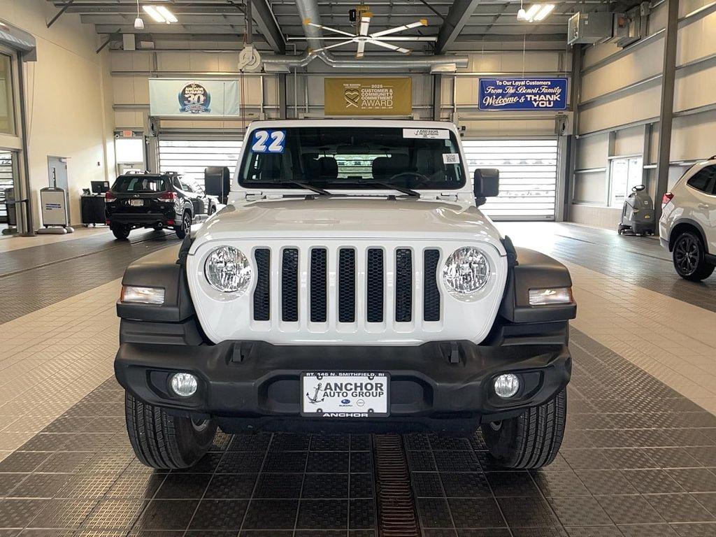 used 2022 Jeep Wrangler car, priced at $33,921