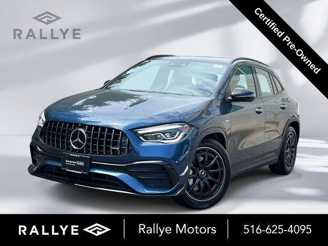 used 2021 Mercedes-Benz AMG GLA 35 car, priced at $33,694