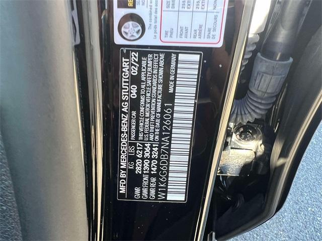 used 2022 Mercedes-Benz S-Class car, priced at $65,892