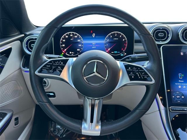used 2022 Mercedes-Benz C-Class car, priced at $35,563