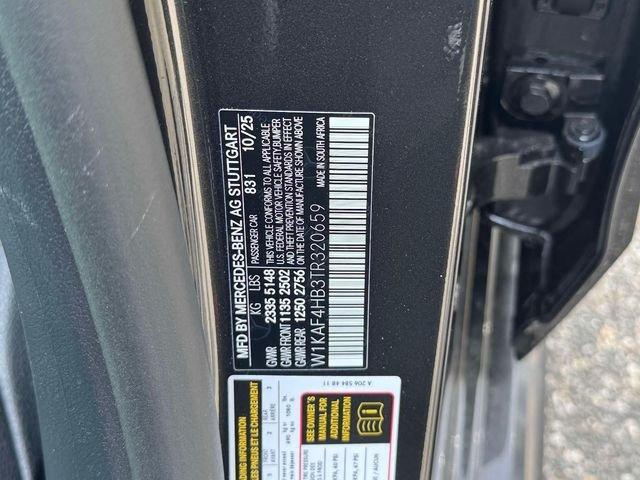 new 2026 Mercedes-Benz C-Class car, priced at $63,030