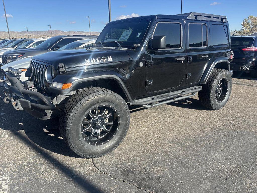 used 2018 Jeep Wrangler Unlimited car, priced at $20,990