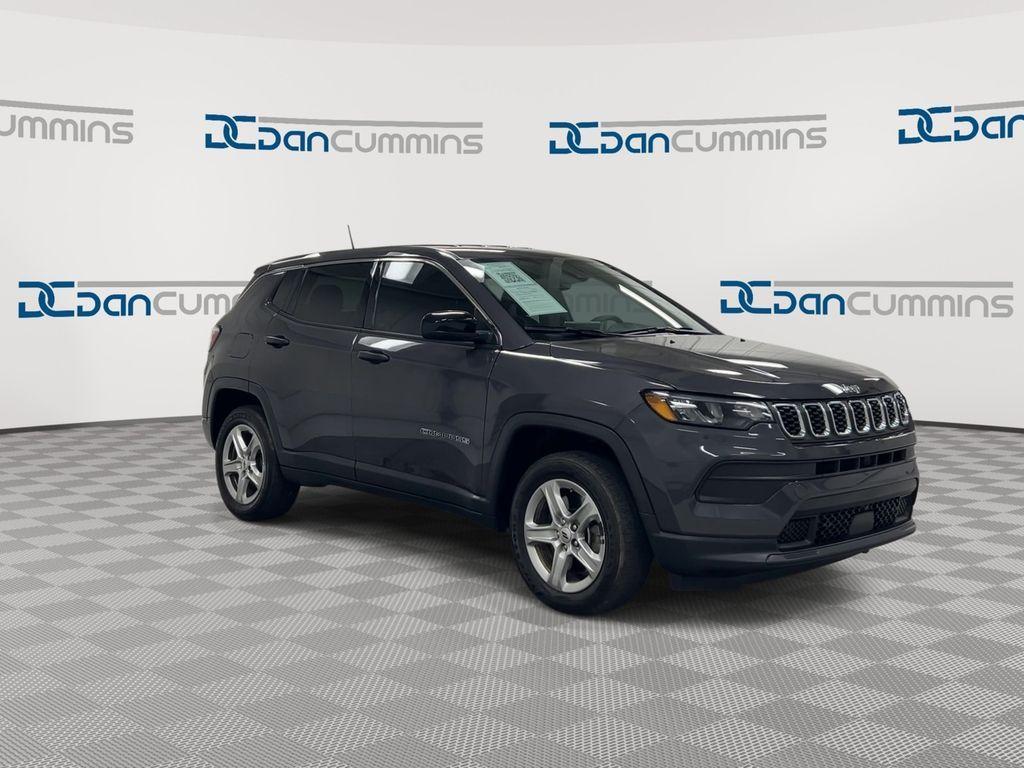 used 2024 Jeep Compass car, priced at $19,086