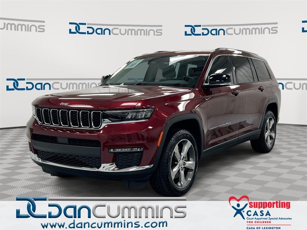 used 2022 Jeep Grand Cherokee L car, priced at $25,787