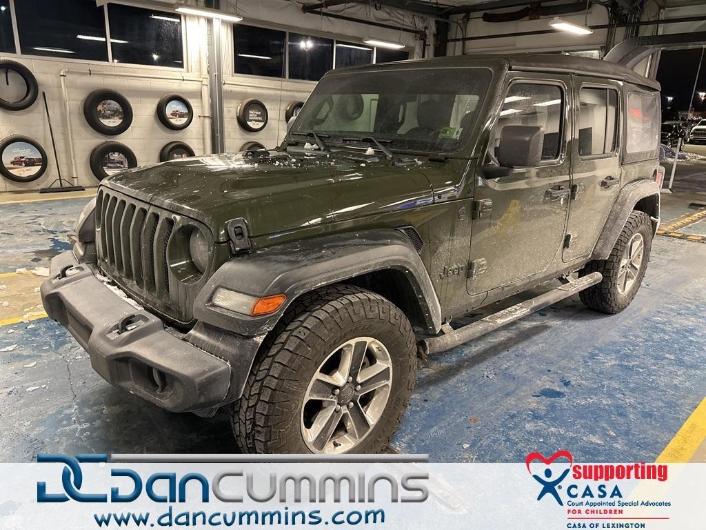 used 2022 Jeep Wrangler Unlimited car, priced at $26,987