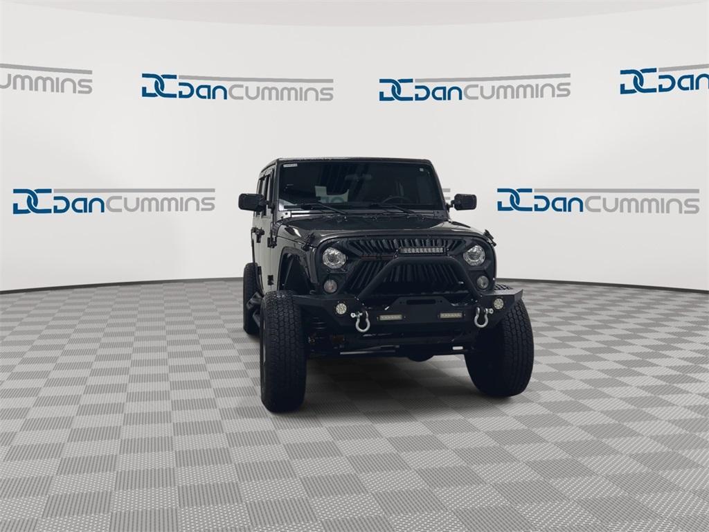 used 2017 Jeep Wrangler Unlimited car, priced at $11,900