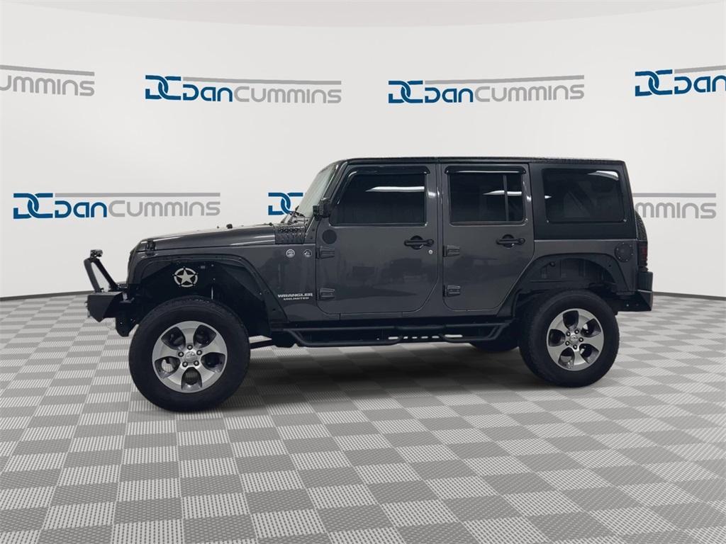 used 2017 Jeep Wrangler Unlimited car, priced at $11,900