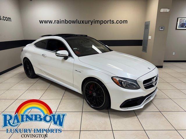 used 2017 Mercedes-Benz AMG C 63 car, priced at $39,101