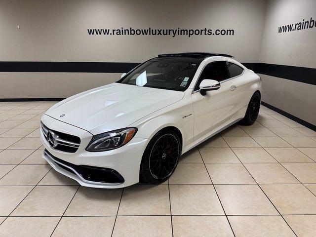 used 2017 Mercedes-Benz AMG C 63 car, priced at $39,101