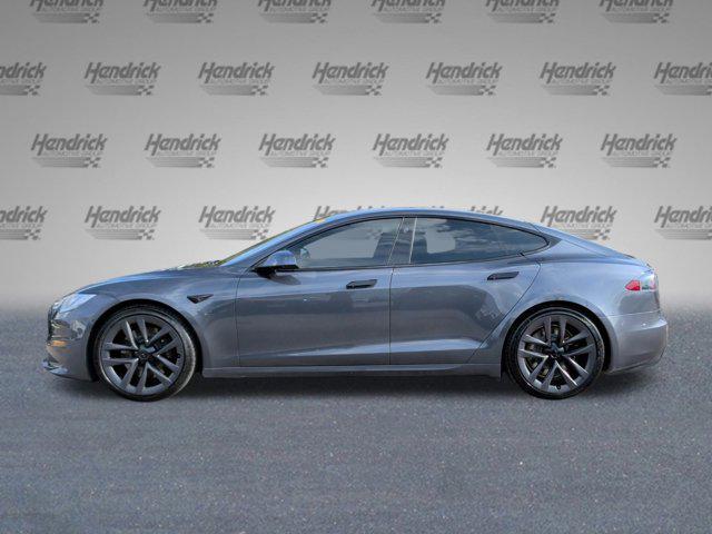 used 2021 Tesla Model S car, priced at $56,911