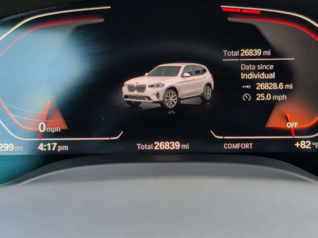used 2023 BMW X3 car, priced at $38,138