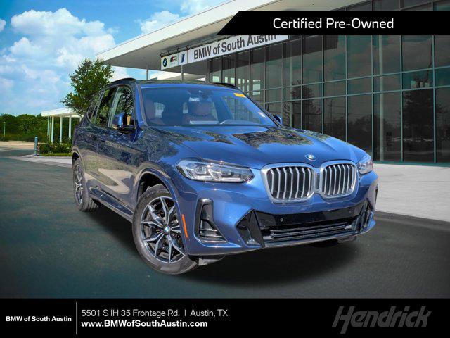 used 2022 BMW X3 car, priced at $33,621