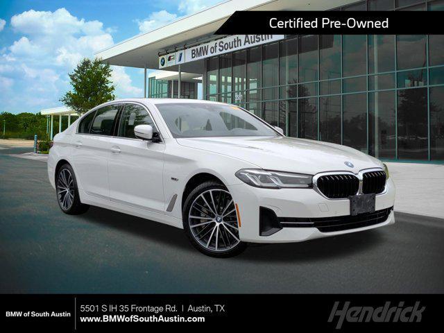 used 2023 BMW 530e car, priced at $37,491