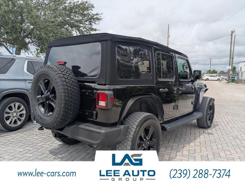 used 2020 Jeep Wrangler Unlimited car, priced at $23,000