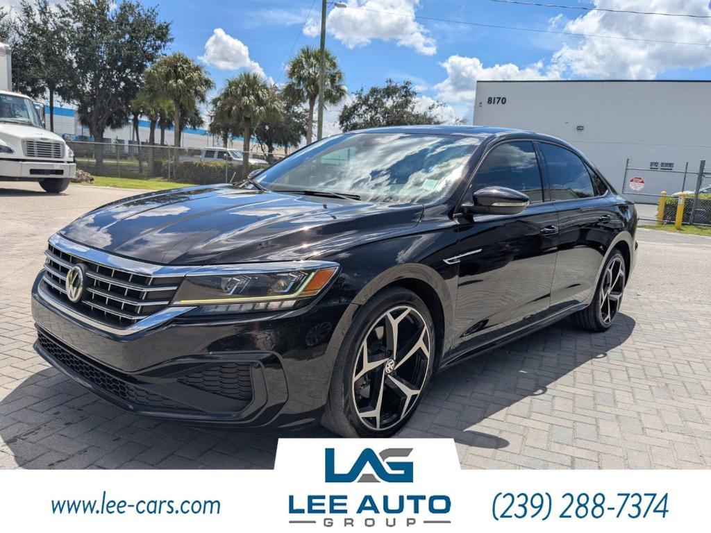 used 2021 Volkswagen Passat car, priced at $14,000