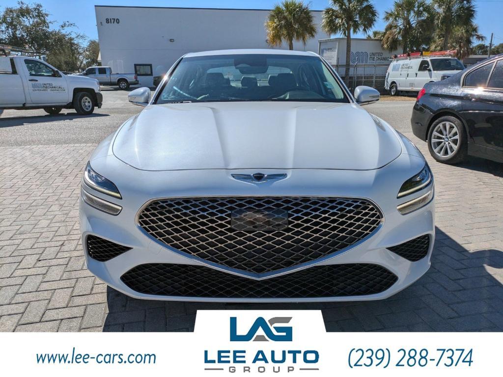 used 2022 Genesis G70 car, priced at $19,000