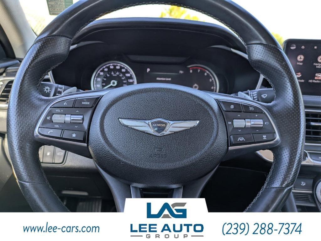 used 2022 Genesis G70 car, priced at $19,000