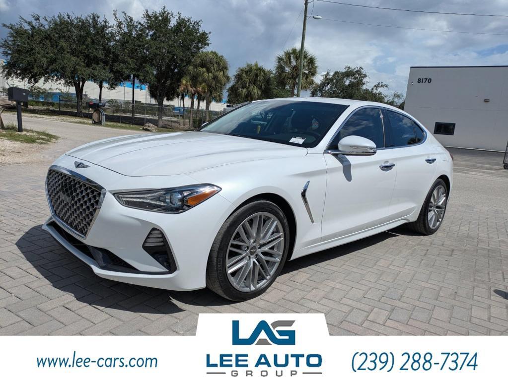 used 2021 Genesis G70 car, priced at $20,000