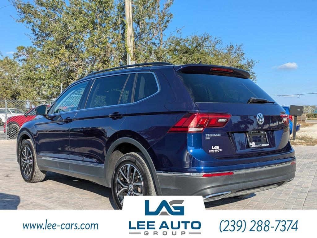used 2021 Volkswagen Tiguan car, priced at $15,000
