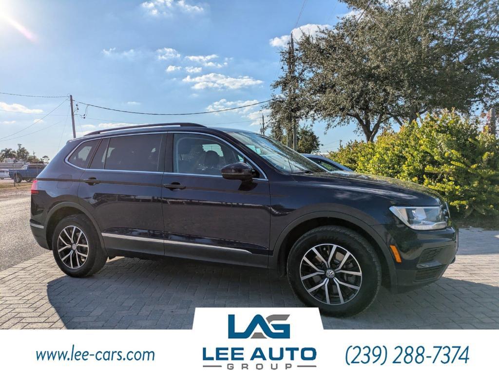 used 2021 Volkswagen Tiguan car, priced at $15,000