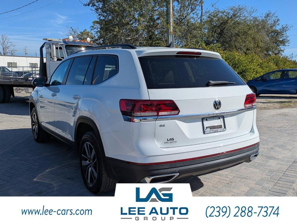 used 2021 Volkswagen Atlas car, priced at $16,000
