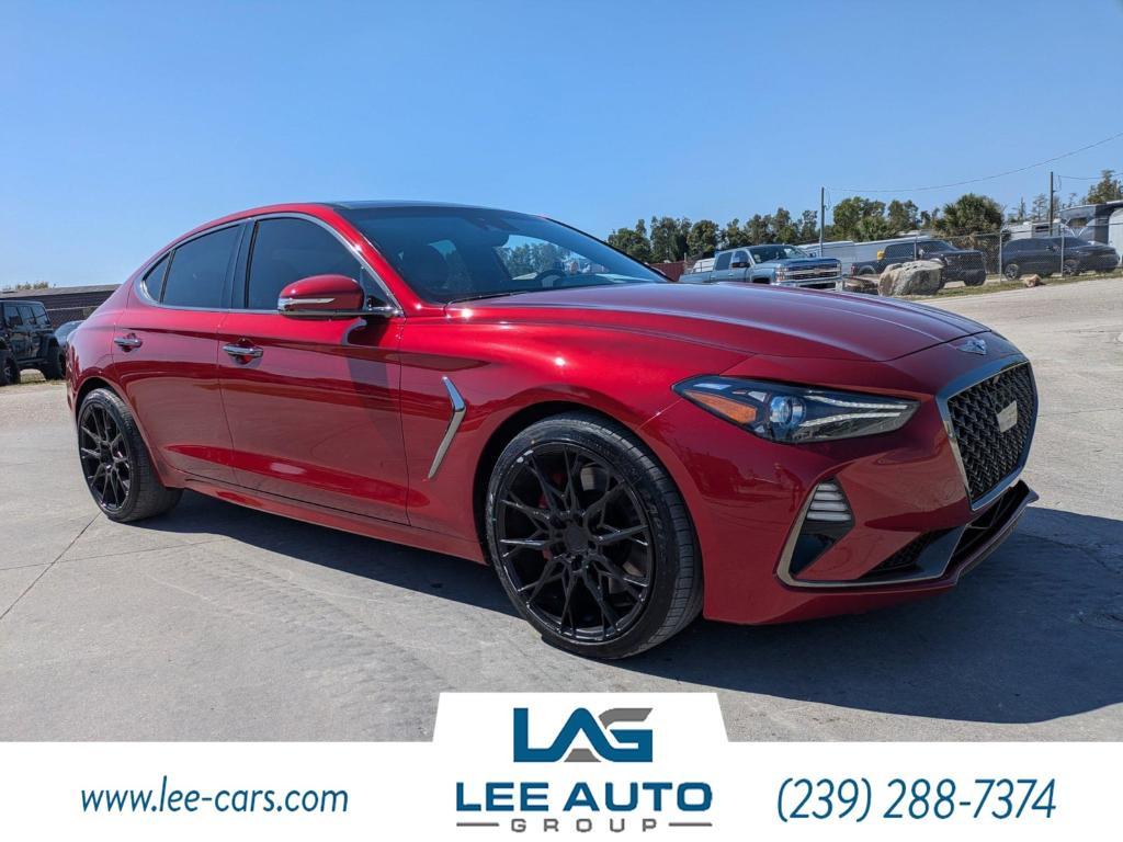 used 2019 Genesis G70 car, priced at $19,000