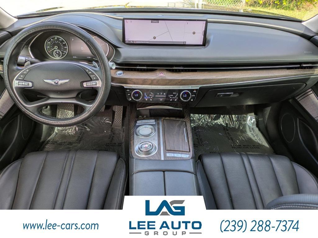 used 2021 Genesis G80 car, priced at $26,000