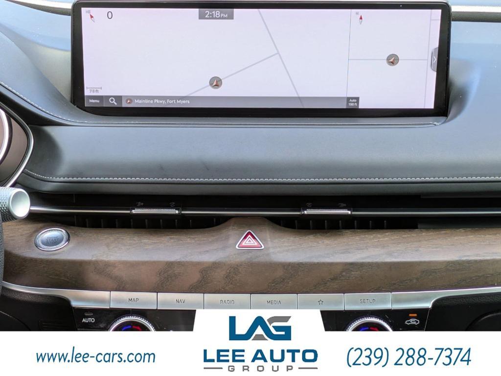 used 2021 Genesis G80 car, priced at $26,000