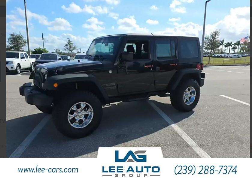 used 2015 Jeep Wrangler Unlimited car