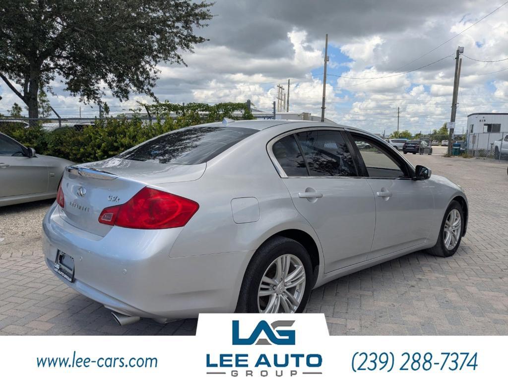 used 2011 INFINITI G37x car, priced at $3,000