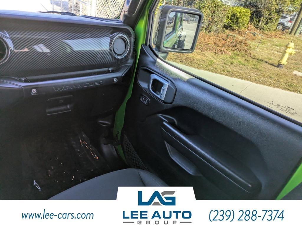 used 2020 Jeep Wrangler Unlimited car, priced at $25,000