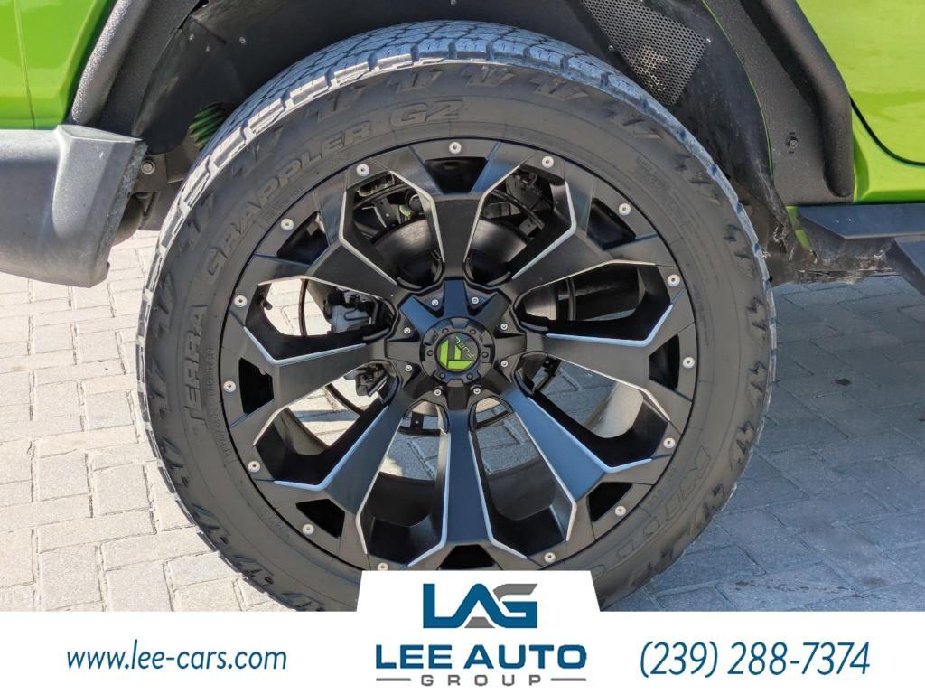 used 2020 Jeep Wrangler Unlimited car, priced at $25,000