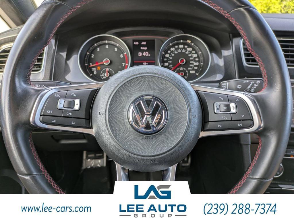 used 2017 Volkswagen Golf GTI car, priced at $11,000