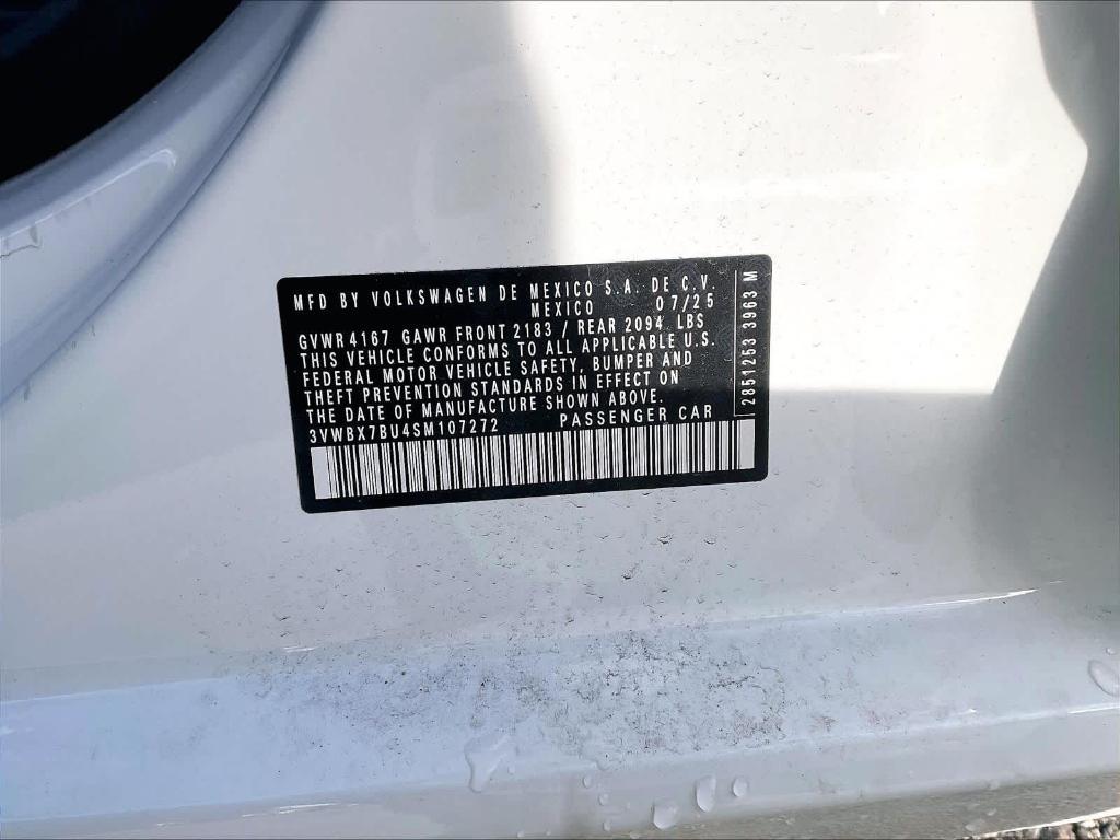 new 2025 Volkswagen Jetta car, priced at $21,979