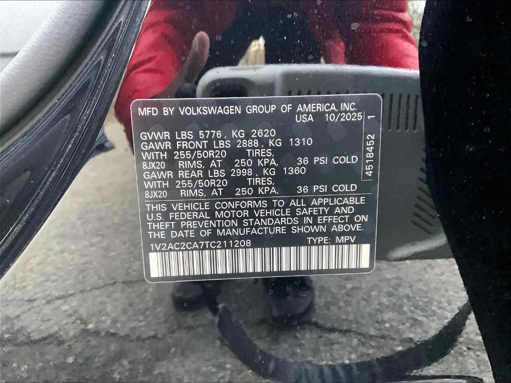 new 2026 Volkswagen Atlas Cross Sport car, priced at $48,841