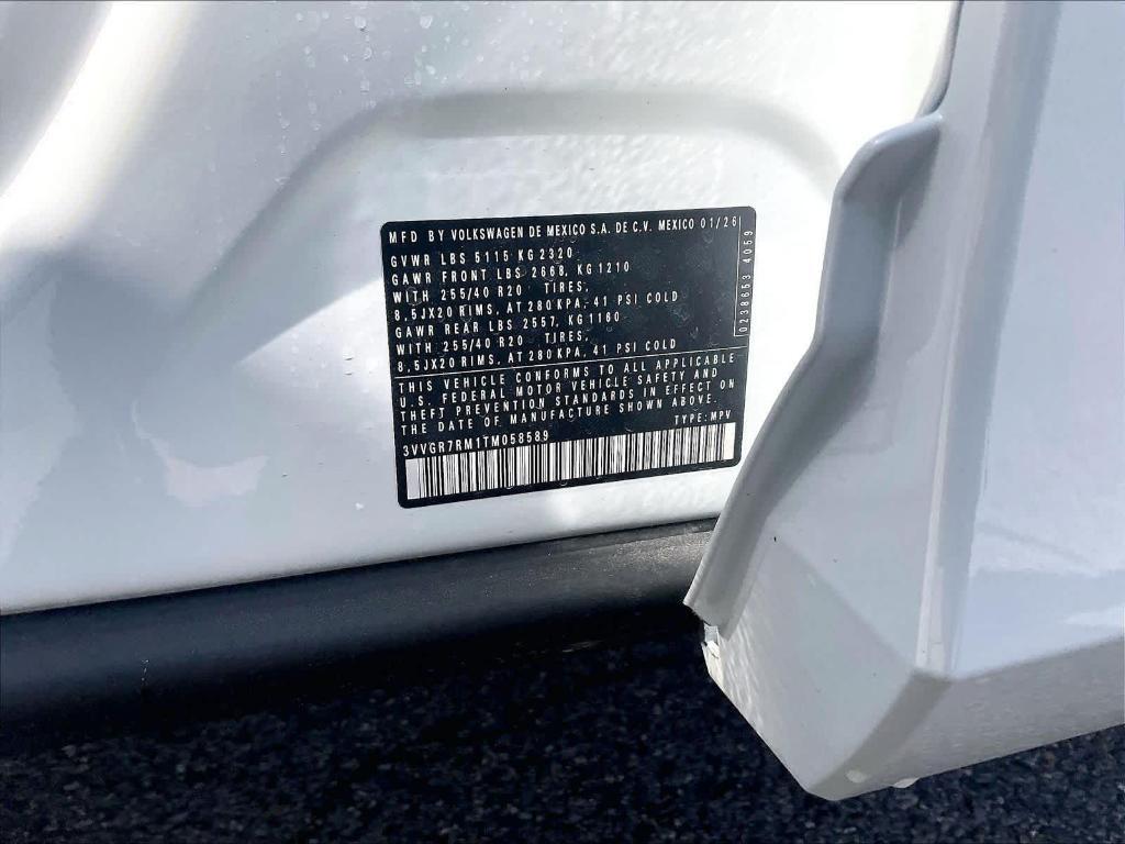 new 2026 Volkswagen Tiguan car, priced at $40,076