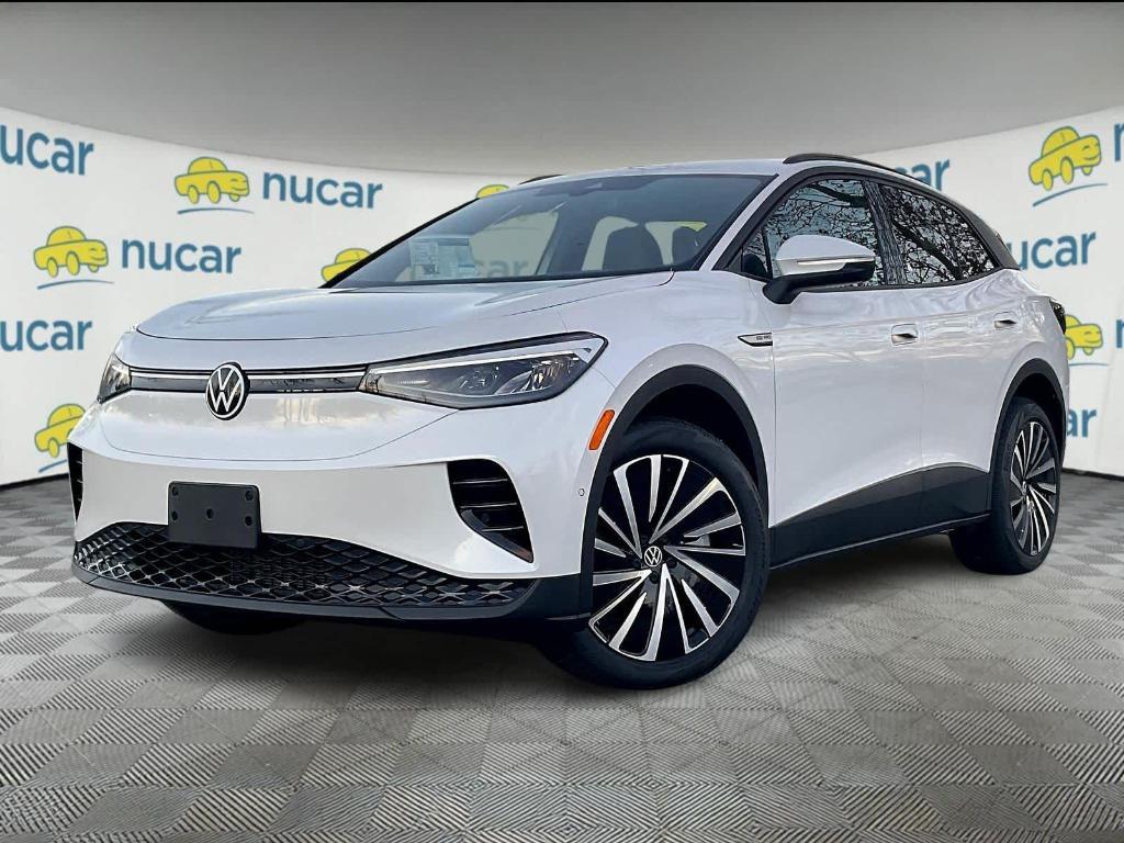 new 2025 Volkswagen ID.4 car, priced at $37,887