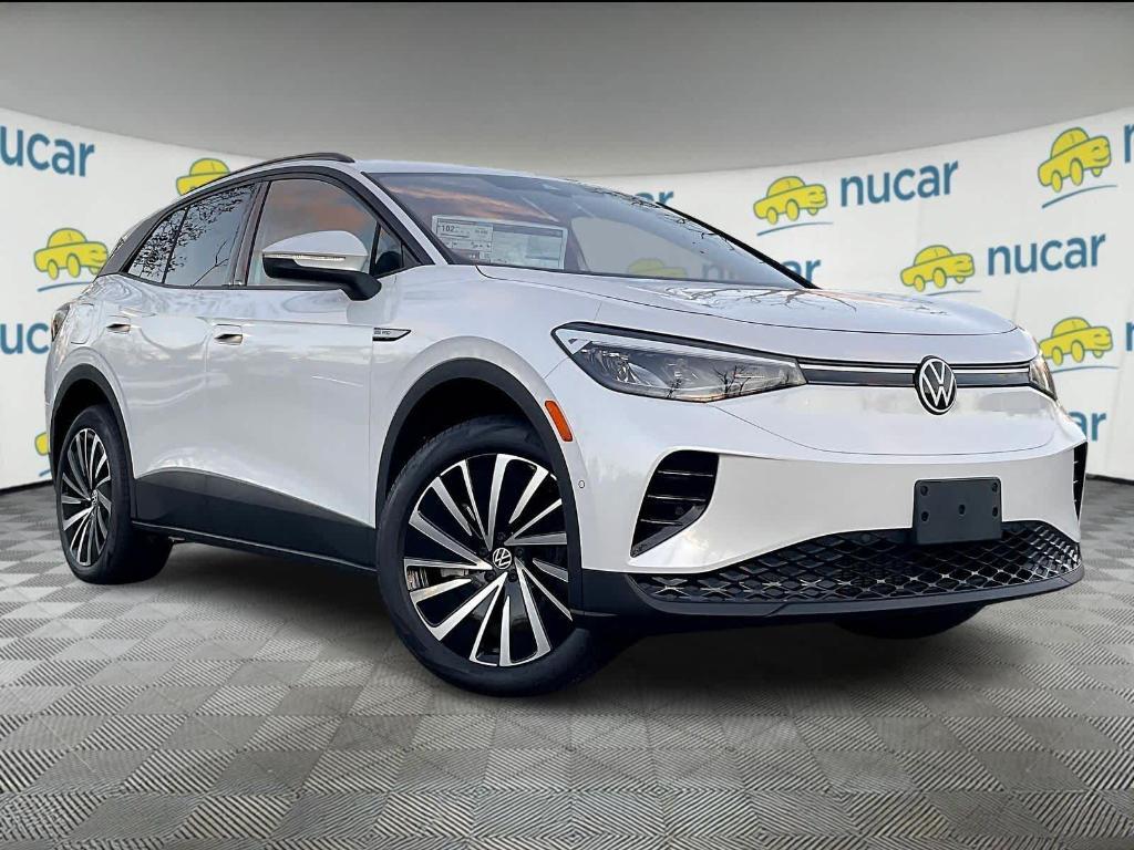 new 2025 Volkswagen ID.4 car, priced at $37,887