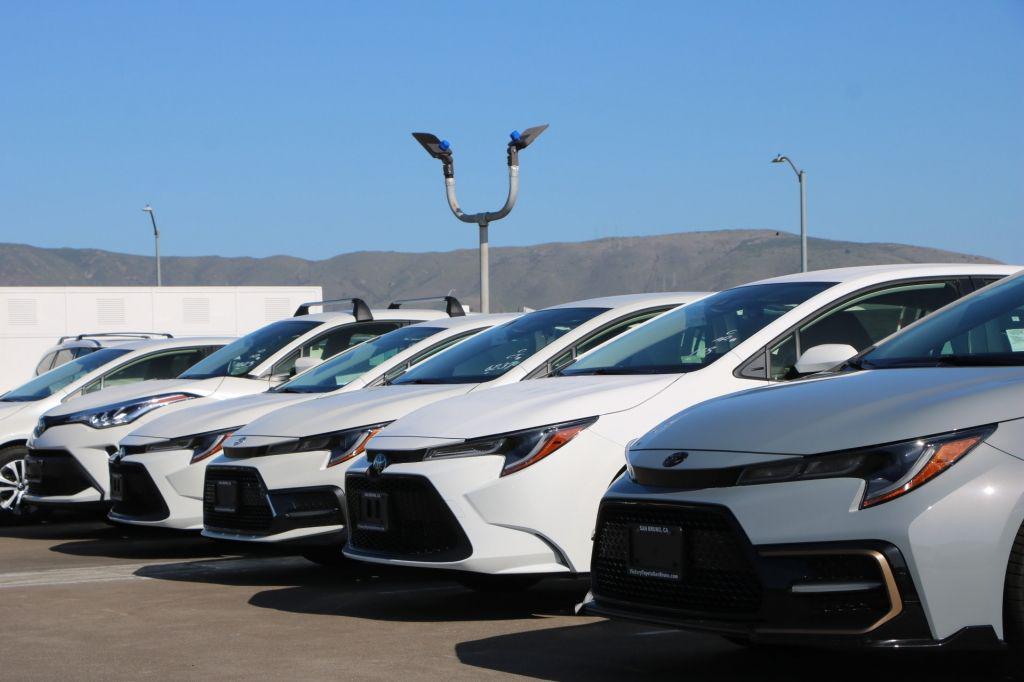 used 2024 Toyota Corolla car, priced at $19,800