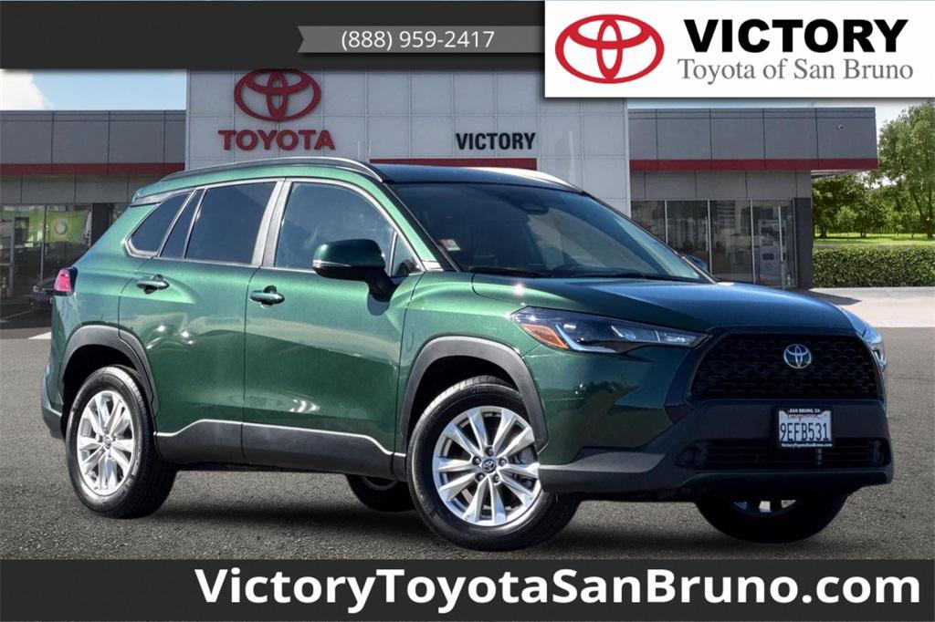 used 2023 Toyota Corolla Cross car, priced at $25,149