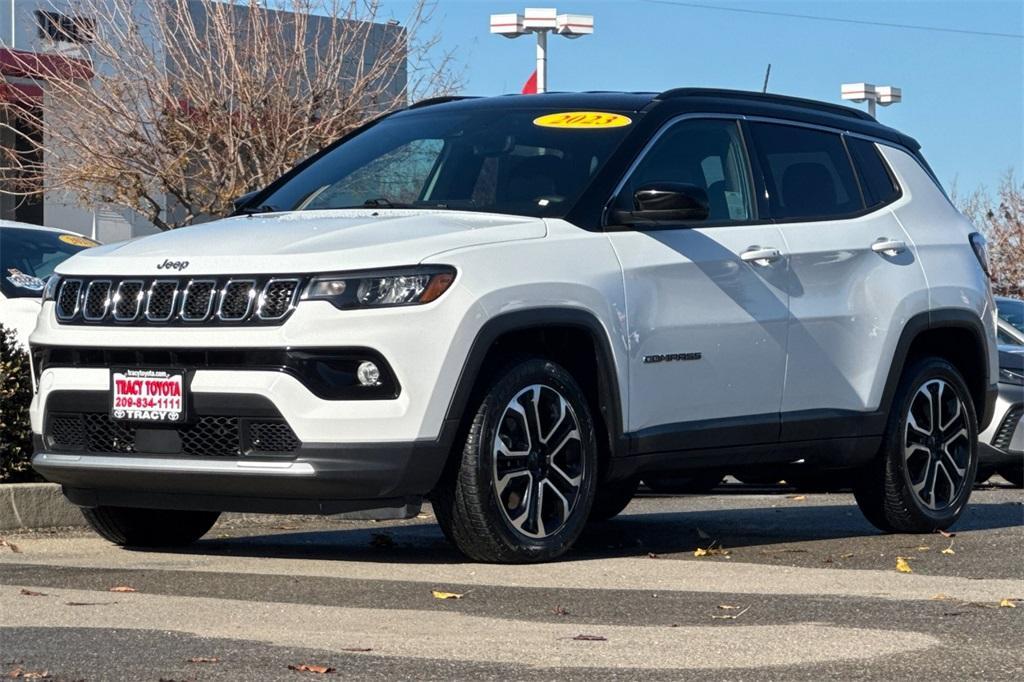 used 2024 Jeep Compass car, priced at $25,691