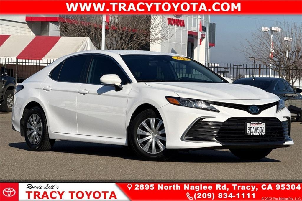used 2023 Toyota Camry Hybrid car, priced at $21,591