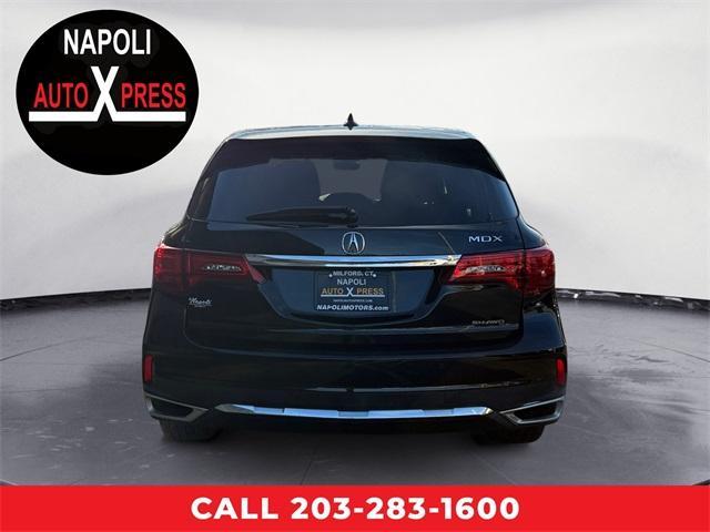 used 2019 Acura MDX car, priced at $22,200