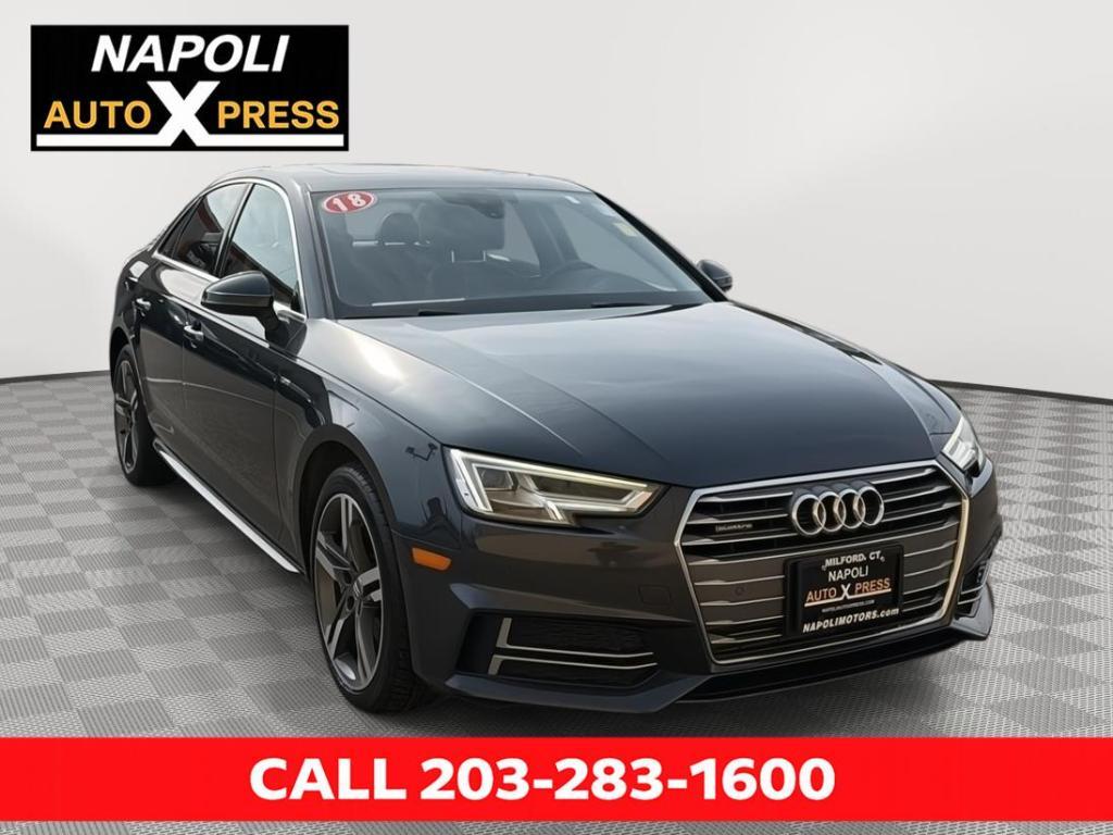 used 2018 Audi A4 car, priced at $15,470