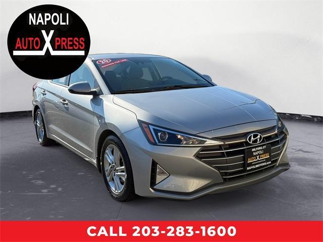 used 2020 Hyundai Elantra car, priced at $15,061